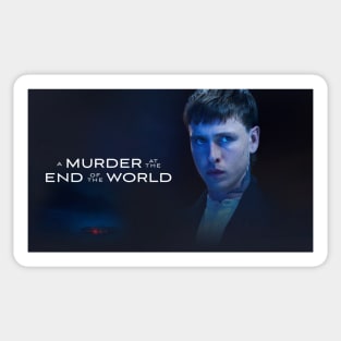 A murder at the end of the world - Bill version Sticker